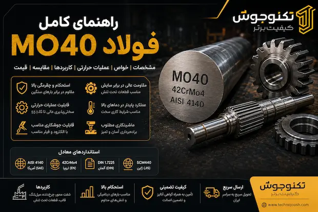 فولاد mo40 چیست؟