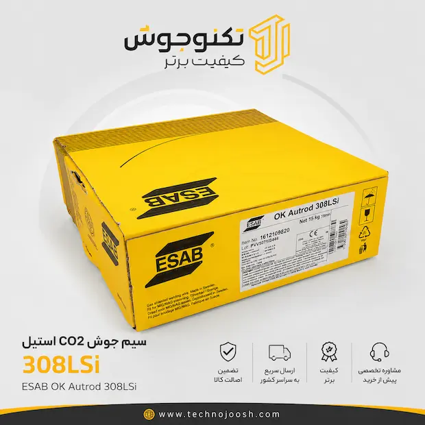 OK Autrod 308LSi سیم جوش CO2 استیل 308LSi ایساب