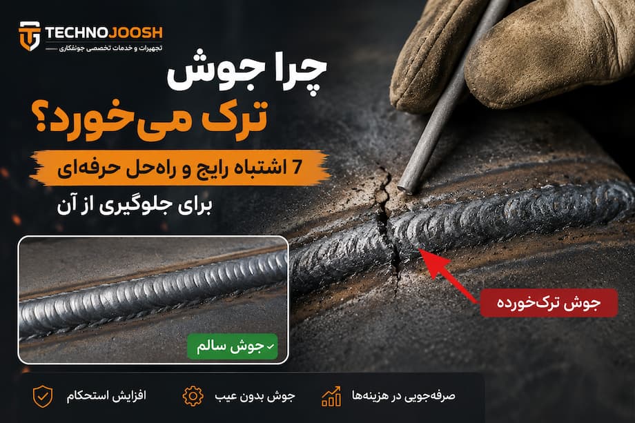 چرا جوش ترک می‌خورد؟ 7 اشتباه رایج که استحکام جوش را نابود می‌کند